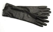 Brian Atwood Target Neiman Marcus Leather Studded gloves