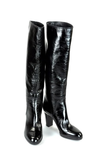 Sergio Rossi Patent Leather Boots