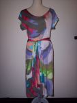 Etro Painted Silk Dress