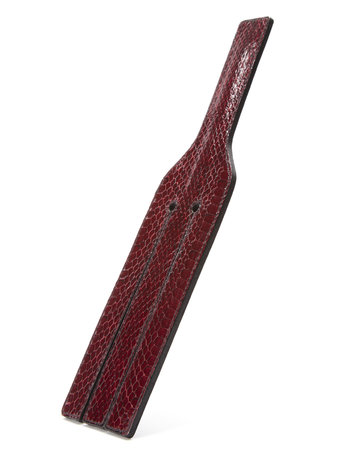 Paul Seville Red Snakeskin Paddle