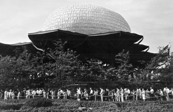 New York World’s Fair IBM Pavilion, 1964. Courtesy of IBM Corporation Archives.