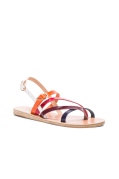 Ancient Greek Multi-colored Patent Leather Sandals