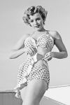 Marilyn Monroe 1951 Polka Dot Bikini