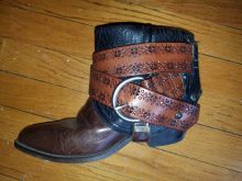 Upcycled Cowboy Boots