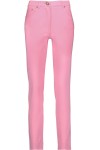 Moschino Crepe Skinny Leg Pink Pants