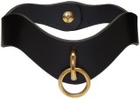 Fleet Ilya black slim o-ring collar $200 Ssense