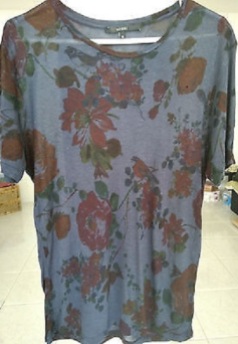 Gucci Floral Sheer Tee