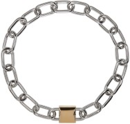 Alexander Wang Double Lock Chain Necklace $595