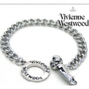 Vivienne Westwood Silver Penis Drop Bracelet with Box