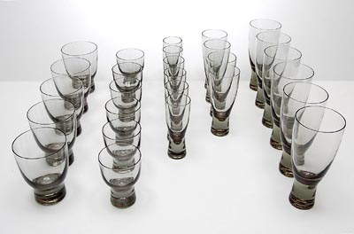 Holmegaard 'Canada' cocktail glasses by Per Lutken 3