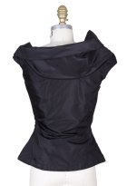 Vivienne Westwood Assymetrical Vest Black Decades Two black