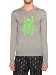 Markus Lupfer Scarab Beetle Sweater Neon
