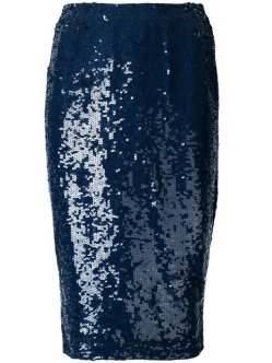 P.A.R.O.S.H. sequin skirt $673 blue