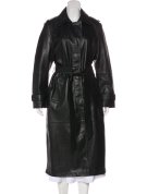 Elizabeth Sulcer x Miss Sixty Leather Trench