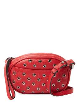 RED Valentino wristlet shoulder bag grommets red $775
