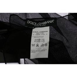 Dolce-&-Gabbana-Dolce-&-Gabbana-Black-100%-Silk-Square-Scarf (1)