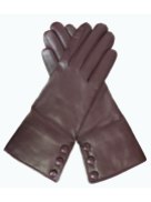 Dents Brown Leather Gloves