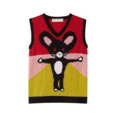 Marni Year of the Rat 2020 cashmere vest