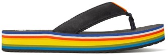 Tory Burch 70's Retro Rainbow Flip Flops
