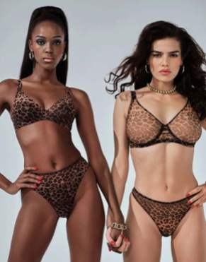 Lucky Full Cup Underwired Bra in Leopard _ By Agent Provocateur New In