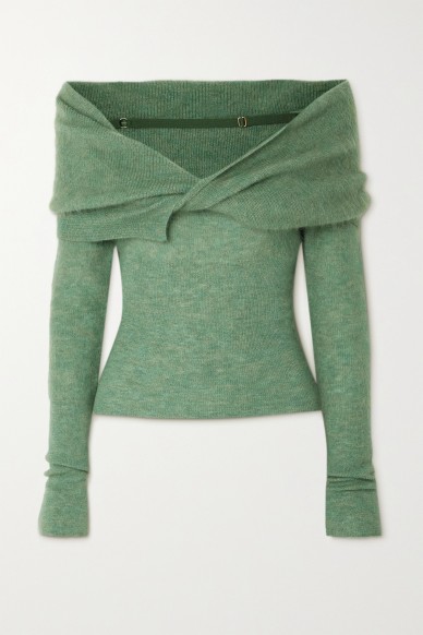 Jackuemus Knit Green Sweater