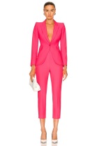 Alexander McQueen Pink Suit