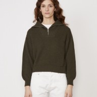 OFFICINE GÉNÉRALE Tiphanie merino wool sweater $198 on sale Net-A-Porter